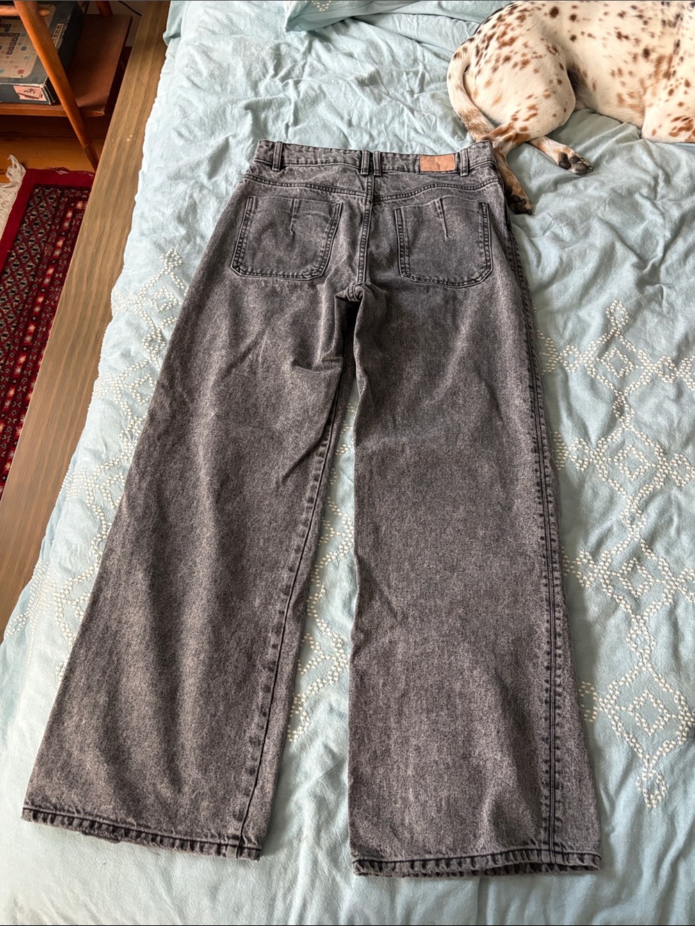 Zara high waisted wide leg jeans - Picture 6 of 9